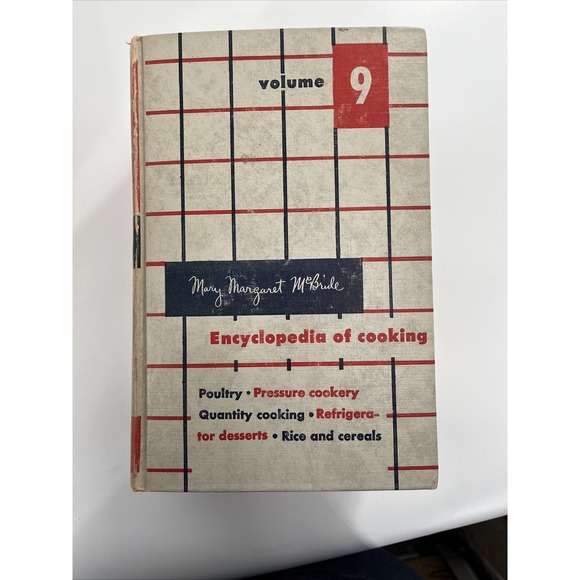 Mary Margaret McBride Encyclopedia Of Cooking Volumes 1-12 Cookbook Set 1958 - Picture 11 of 16